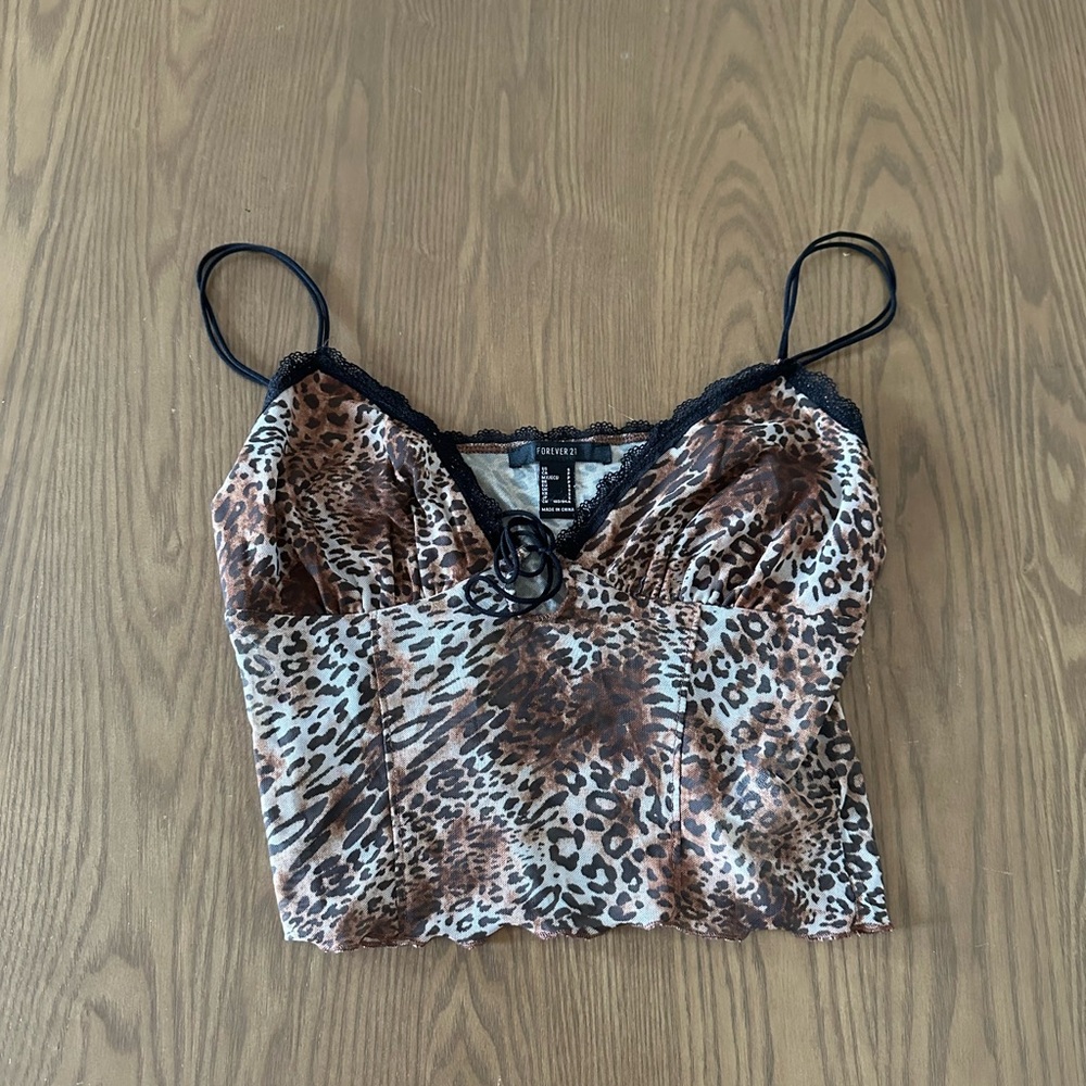 Forever 21 Leopard Print Camisole